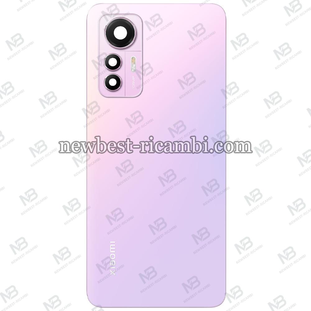 Xiaomi Mi 12 Lite 5G Back Cover+Camera Glass Pink Original