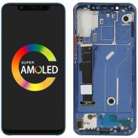 xiaomi mi 8 touch+lcd+frame blue original