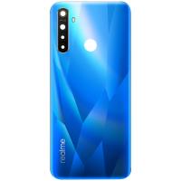 Realme 5 back cover blue original