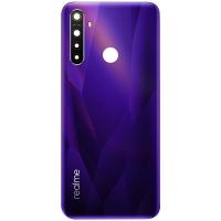 Realme 5 back cover purple original