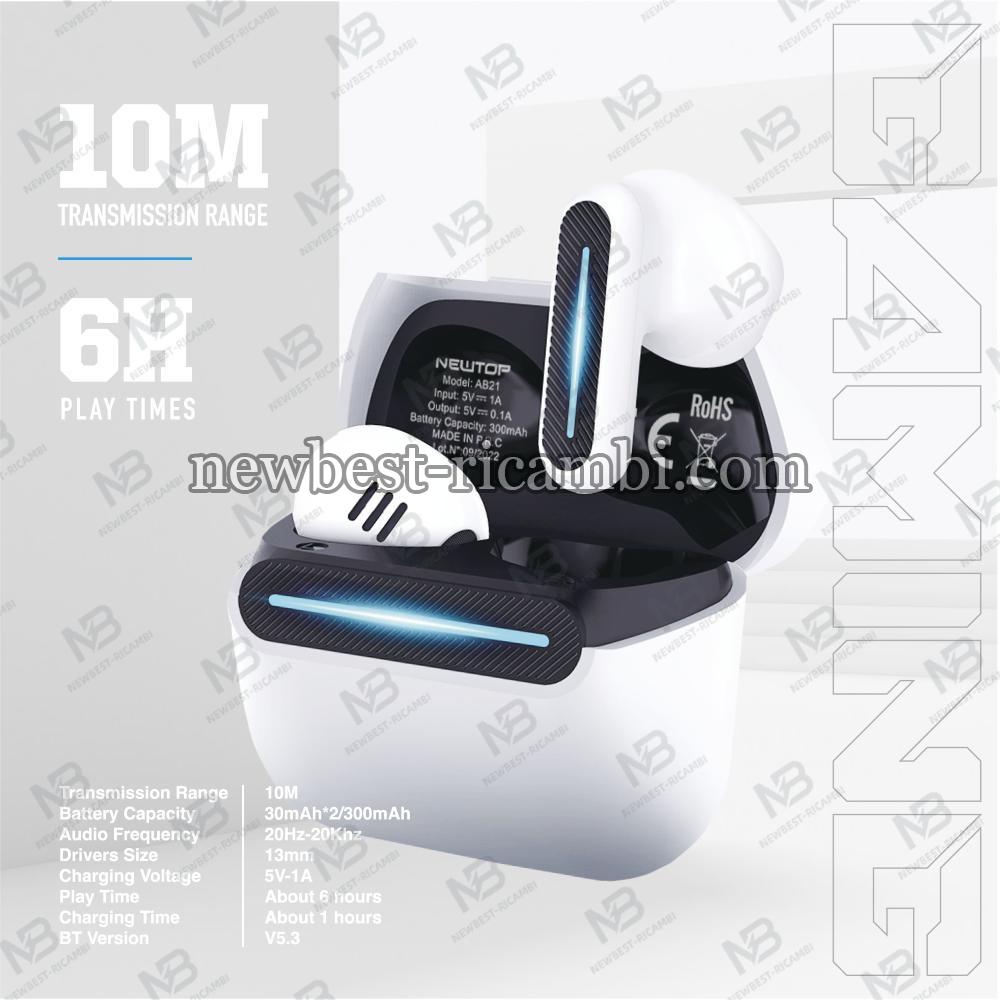NEWTOP AB21 AURICOLARE WIRELESS 5.3 TG10