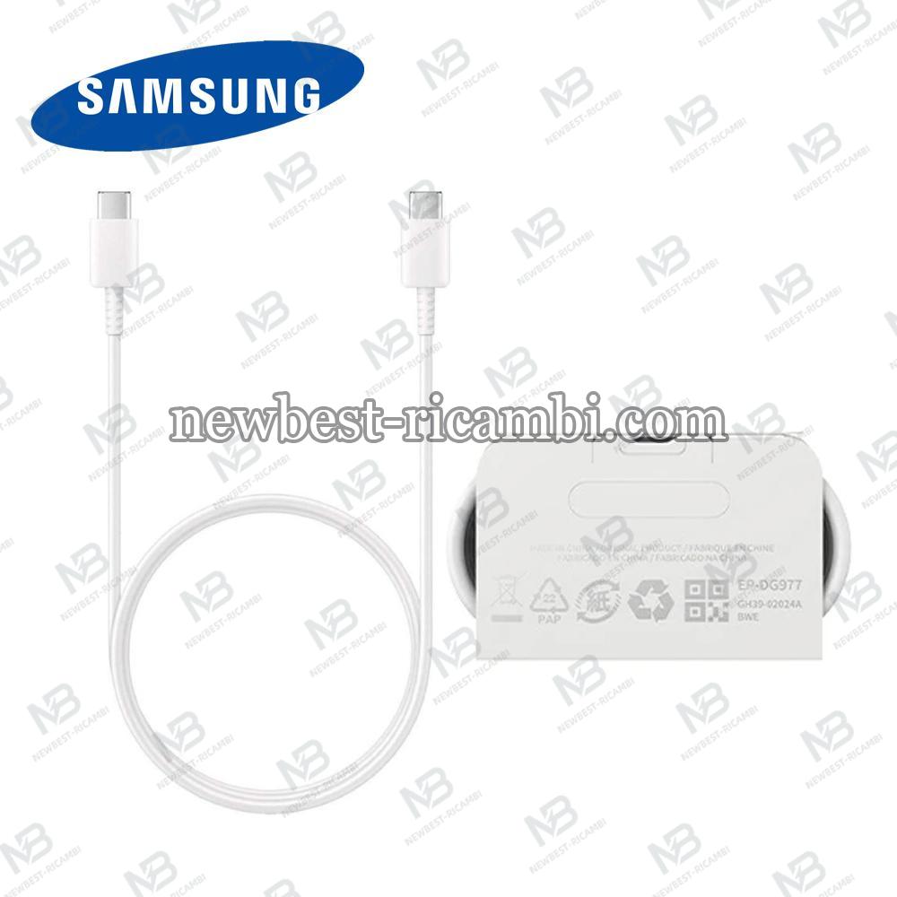 Samsung Note 10 EP-DG977 Fast Charge USB Type-C To Type-C White Original Bulk