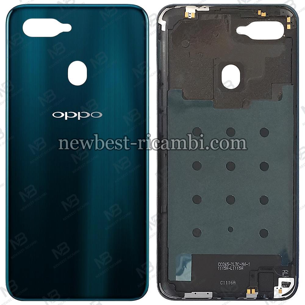 Oppo AX7 (CPH1901 / CPH1903) Back Cover + Frame Blue Original