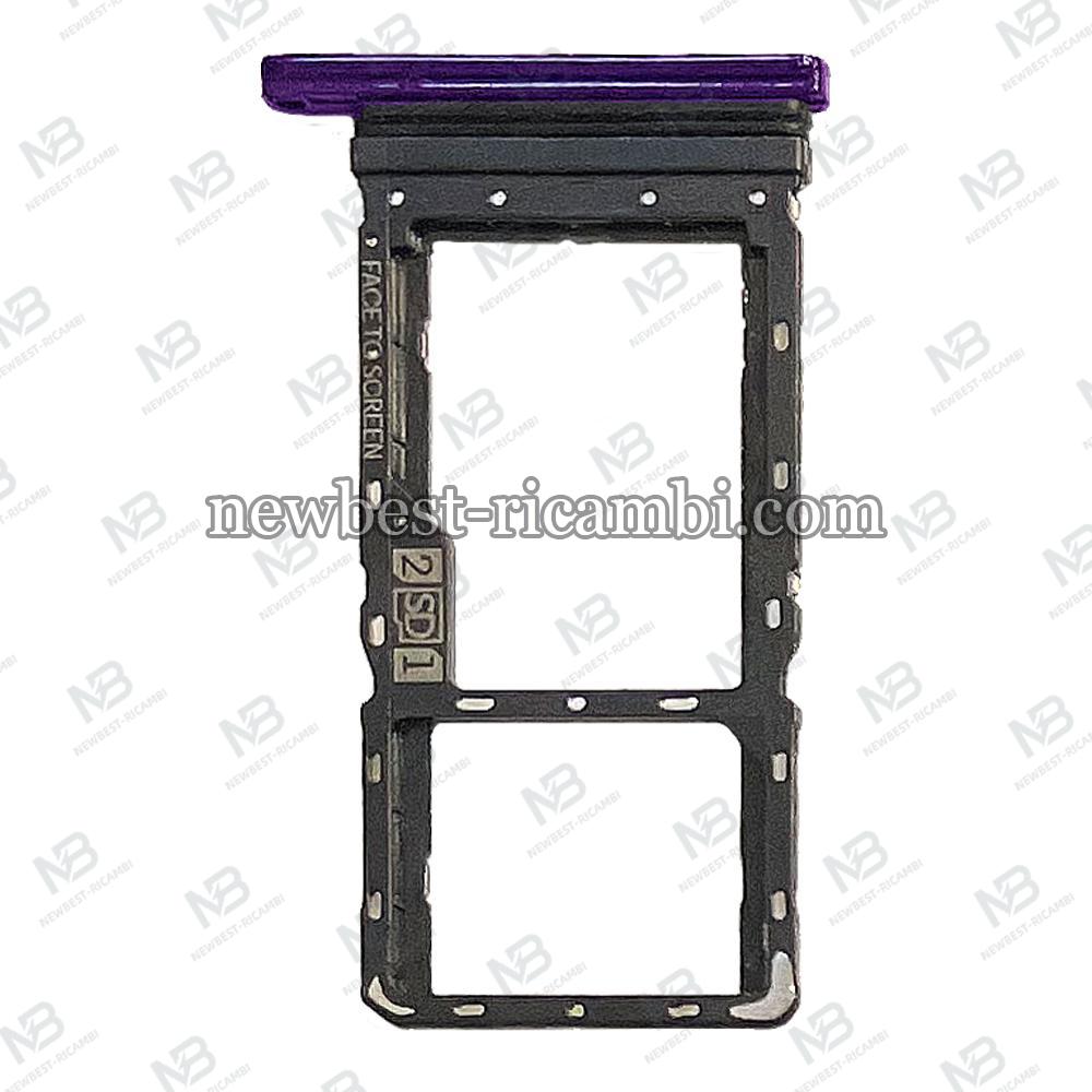Motorola One Macro XT2016 Sim Tray Violet