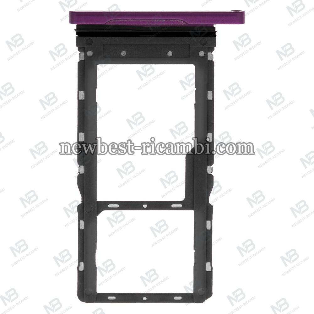 Motorola Moto G8 Play XT2015 Sim Tray Purple