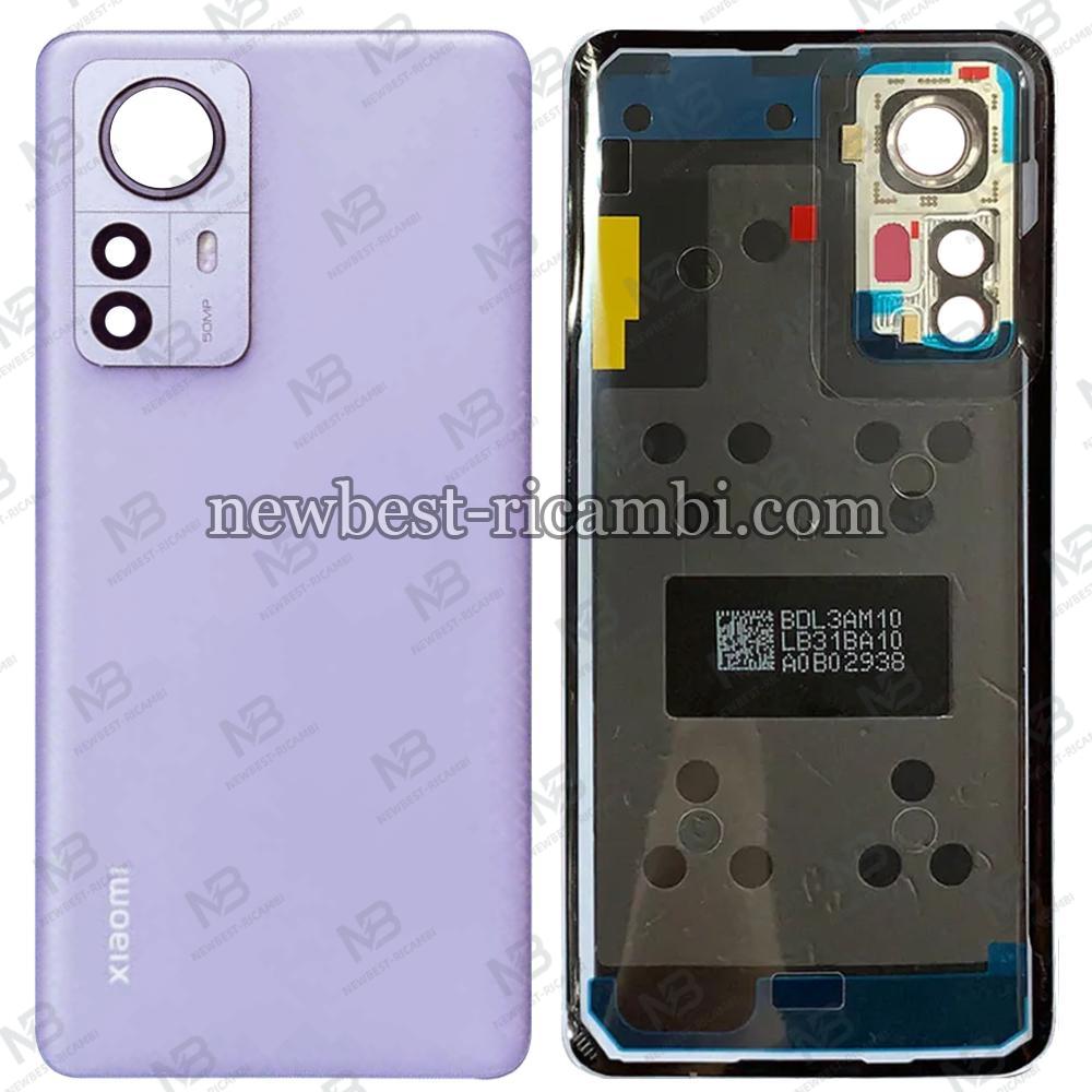 Xiaomi Mi 12X Back Cover+Camera Glass Purple Original