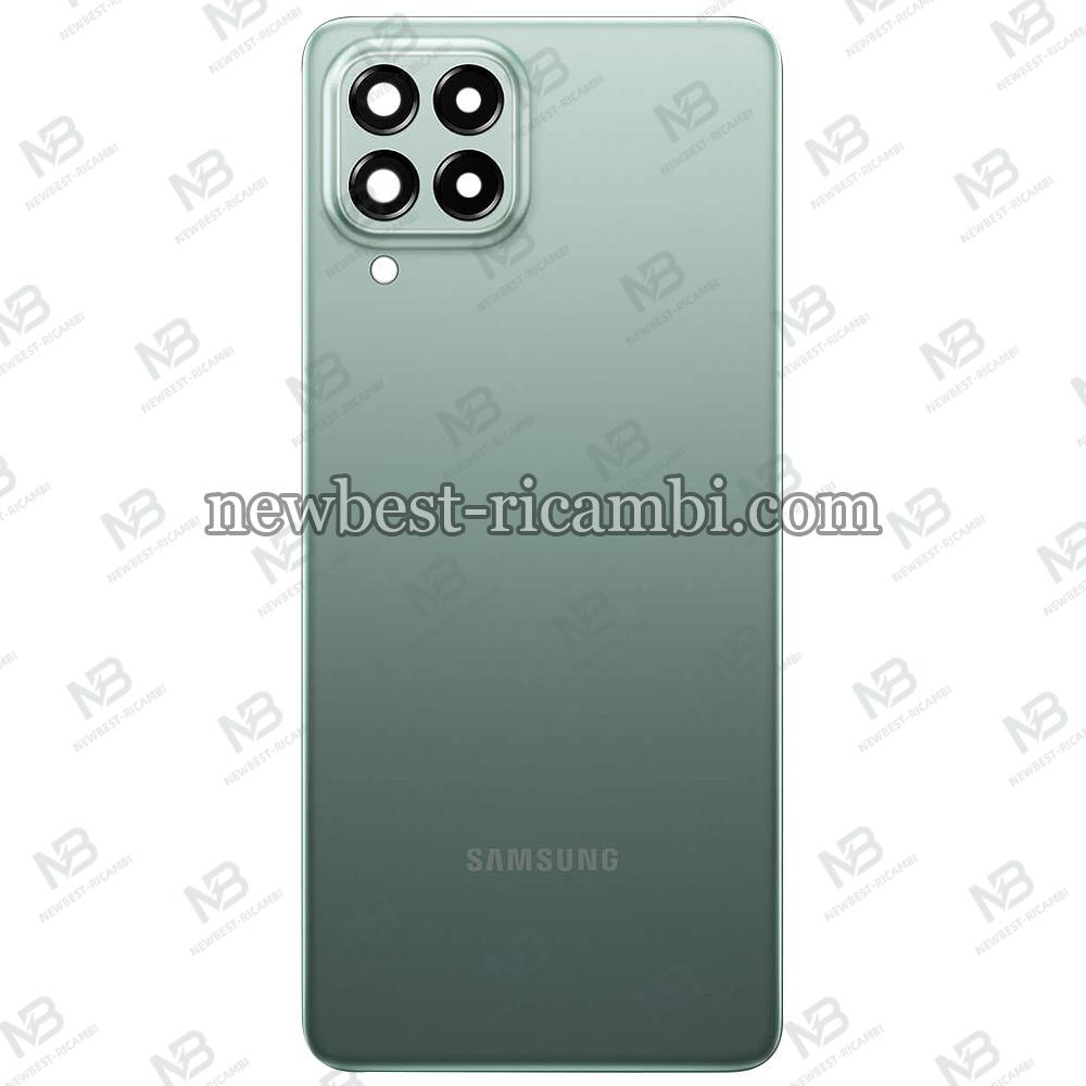 Samsung Galaxy M536 Back Cover+Camera Glass Green Original