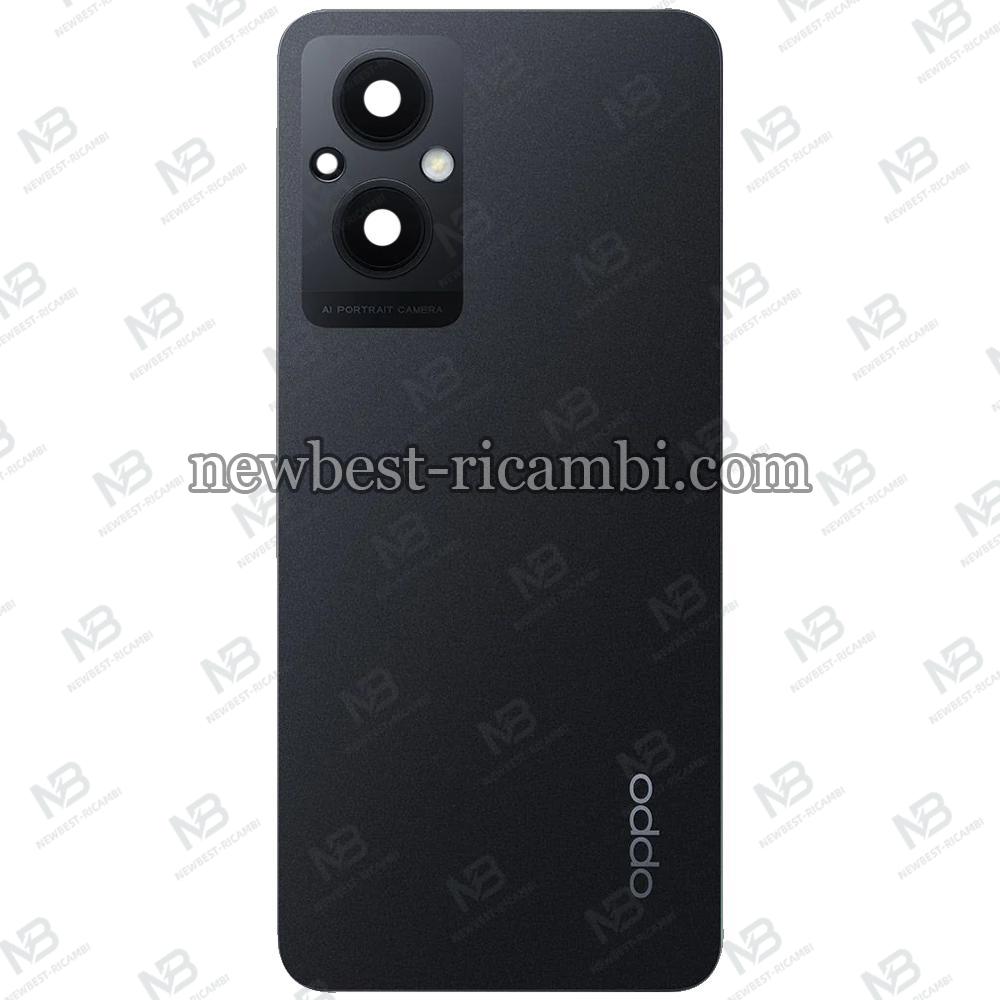 Oppo Reno 8 Lite 5G Back Cover+Camera Glass Black Original