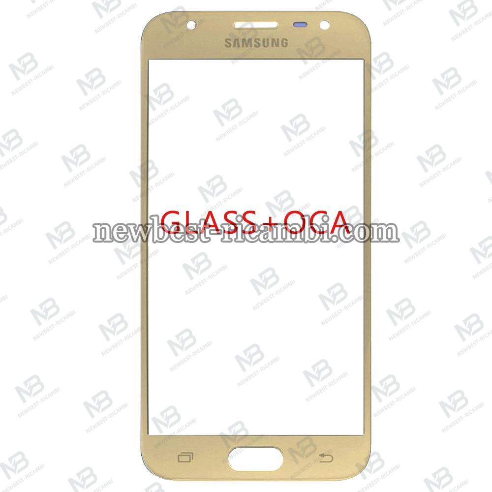 Samsung Galaxy S6 G920f Glass+OCA Gold