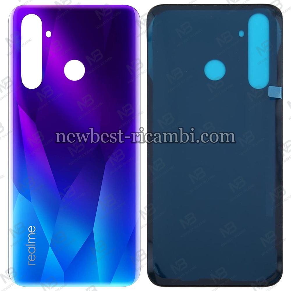Realme 5 Pro Back Cover Sparkling Blue Service Pack
