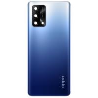Oppo A74 4G (CPH2219) Back Cover + Camera Glass Blue Orignal