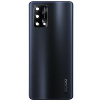 Oppo A74 4G Back Cover+Camera Glass Black Original