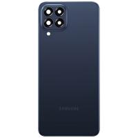 Samsung Galaxy M536 Back Cover+Camera Glass Blue Original