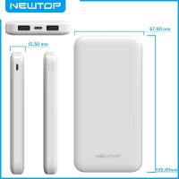 NEWTOP PB30 POWER BANK 10000MAH BIANCO