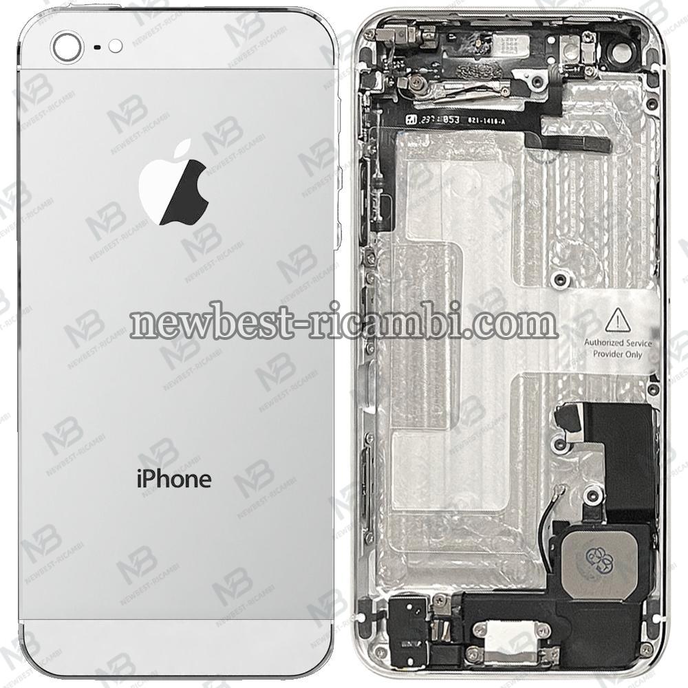 iphone 5g back cover full white