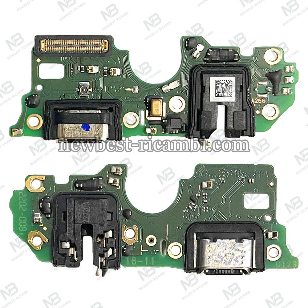 Oppo A76 2022 (CPH2375) Flex Dock Charge + Microphone