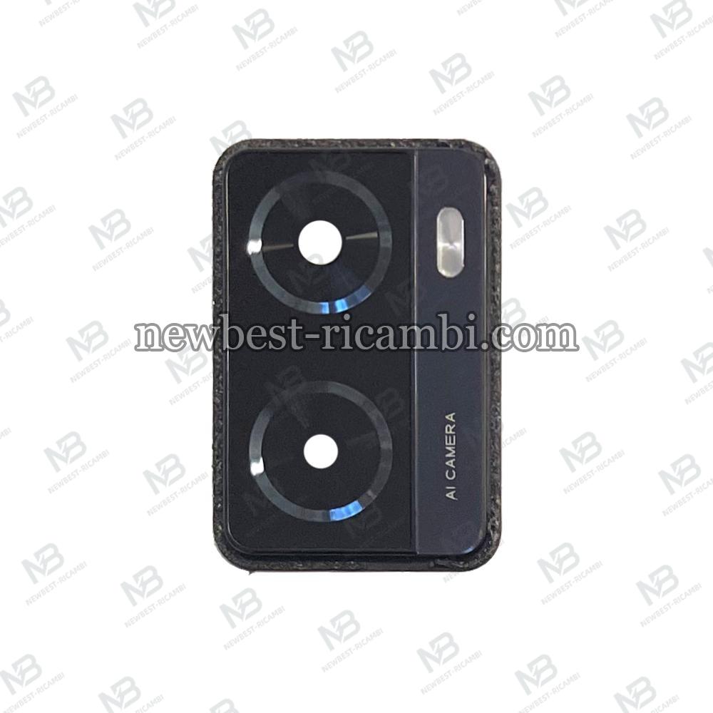 Oppo A57 4G (CPH2387) Camera Glass + Frame Black
