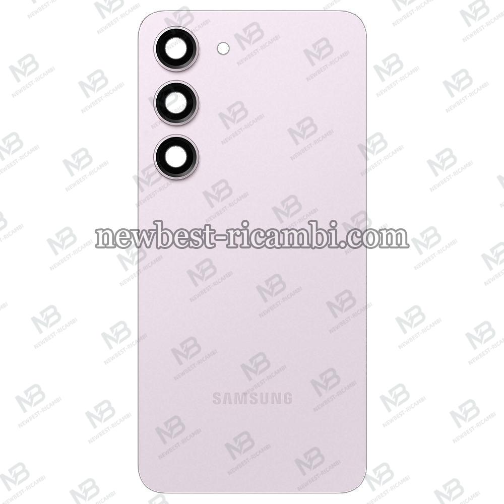 Samsung Galaxy S23 S911 Back Cover+Camera Glass Lavender AAA