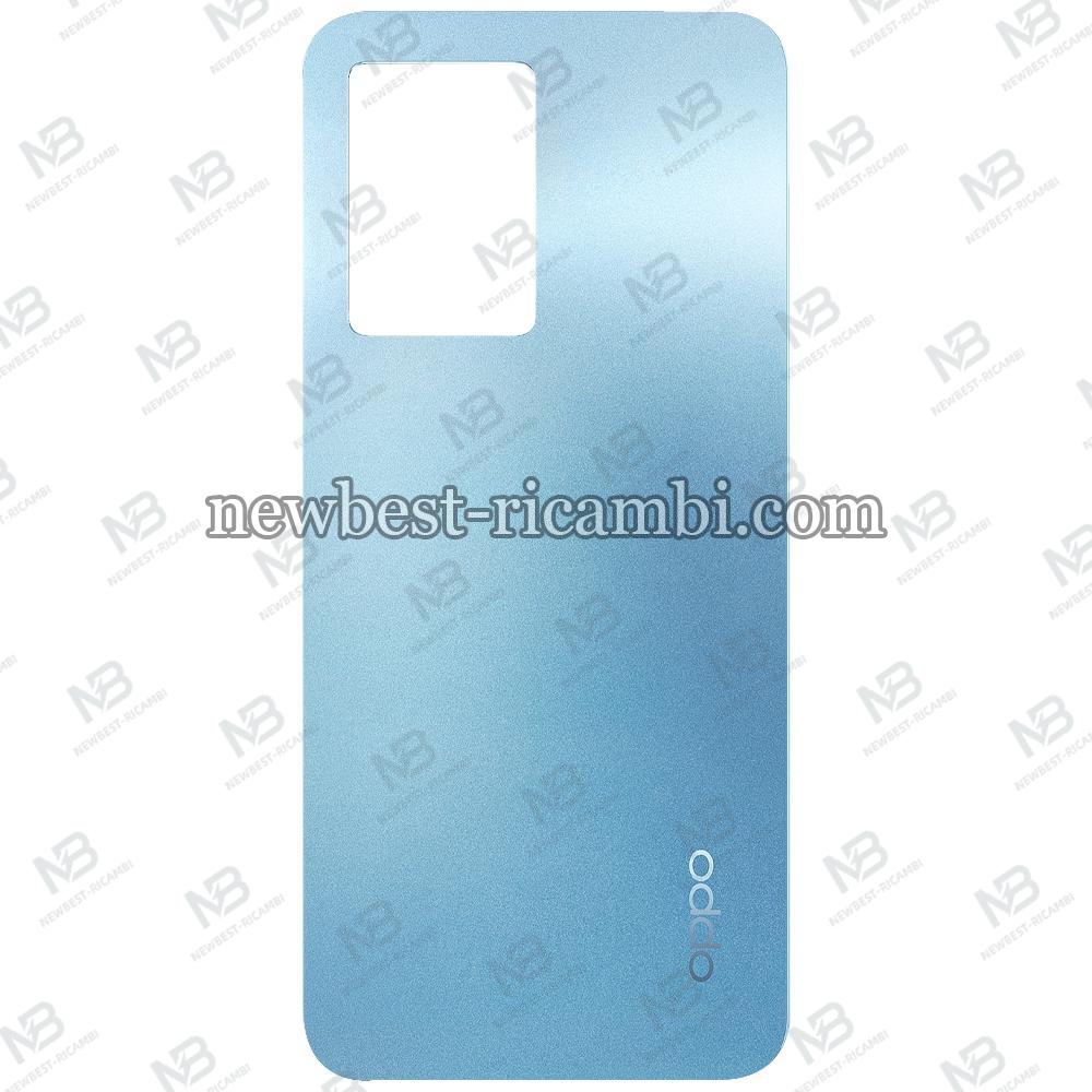 Oppo A77 5G (CPH2339) Back Cover Blue