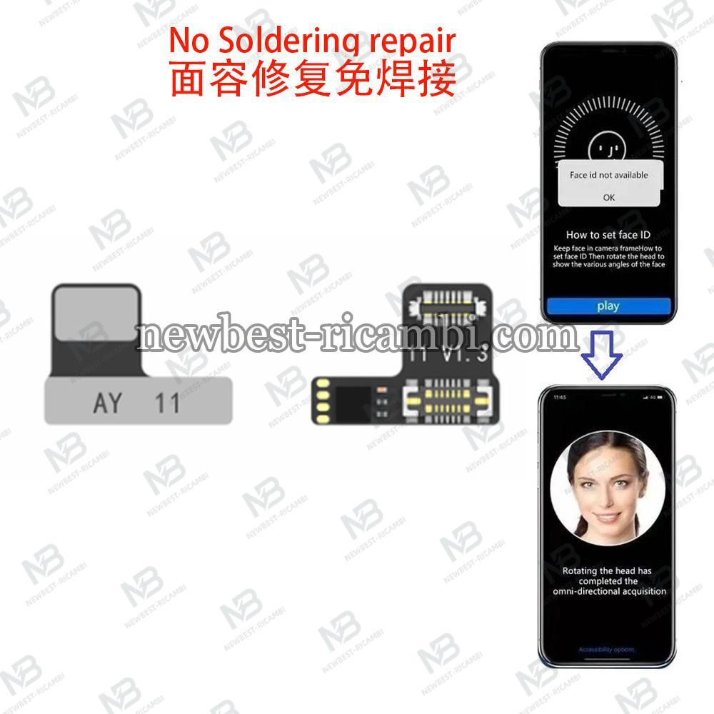 Refox Rp30 Tag-On Face ID Repair Flex Cable For iPhone 11