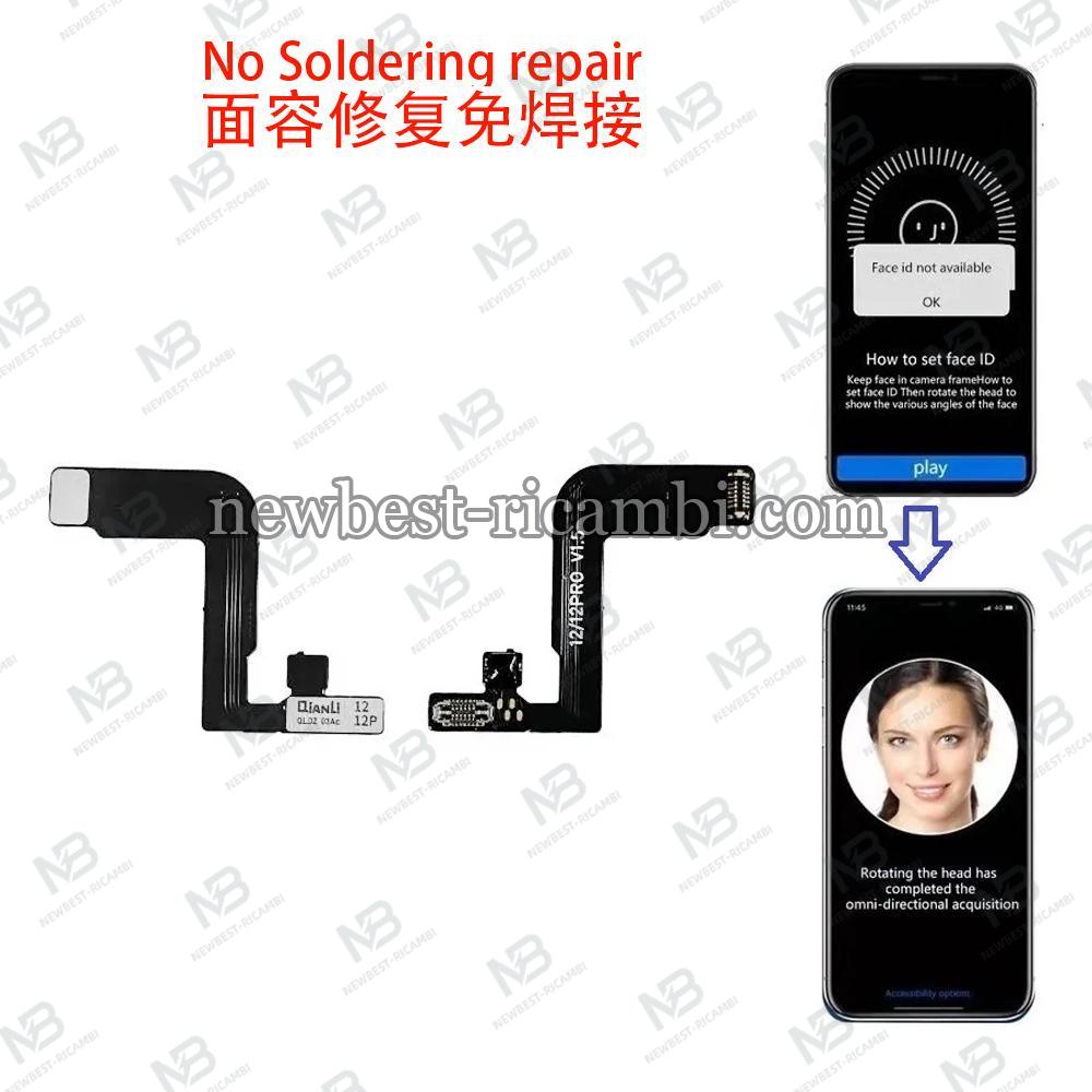 QianLi Clone-DZ03 iPhone 12 / 12 Pro Face ID Tag-On Flex Cable