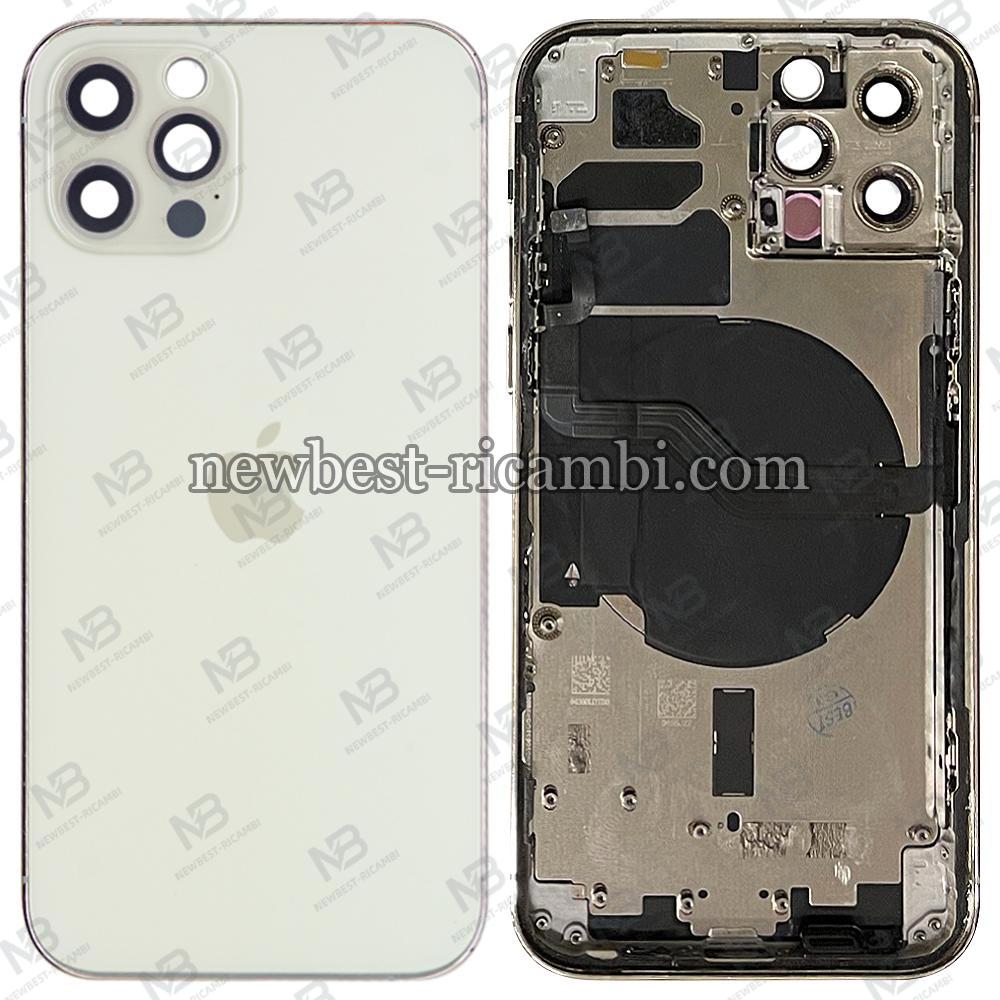 IPhone 12 Pro Back Cover+Frame White Dissemble Original