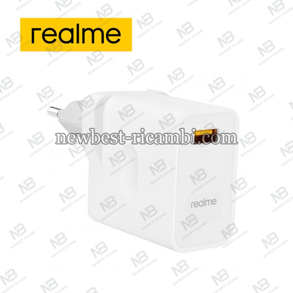 Wall Charger Realme SuperDart 30W 1x USB For 6/6Pro/6s/X2/X3 White In Blister