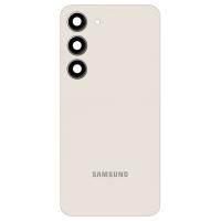 Samsung Galaxy S23 S911 Back Cover+Camera Glass Cream AAA