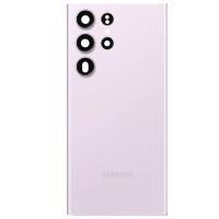 Samsung Galaxy S23 Ultra S918 Back Cover+Camera Glass Lavender AAA