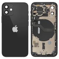 iPhone 12 Mini Back Cover With Frame Black Disassemble A Original