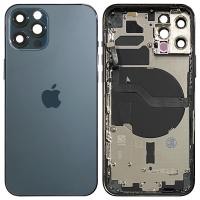 IPhone 12 Pro Back Cover+Frame Blue Dissemble Original