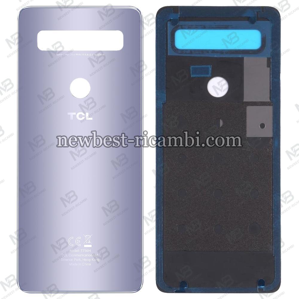 TCL 10SE Back Cover Silver
