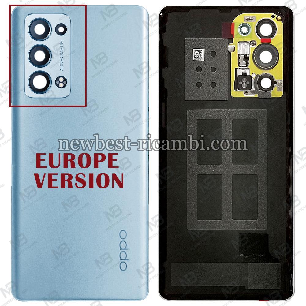 Oppo Reno 6 Pro 5G Back Cover+Camera Glass Arctic Blue Original (EUROPE VERSION)