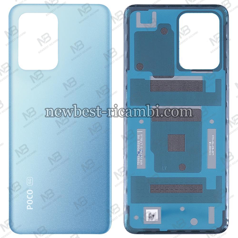 Xiaomi Poco X4 Gt Back Cover Blue AAA