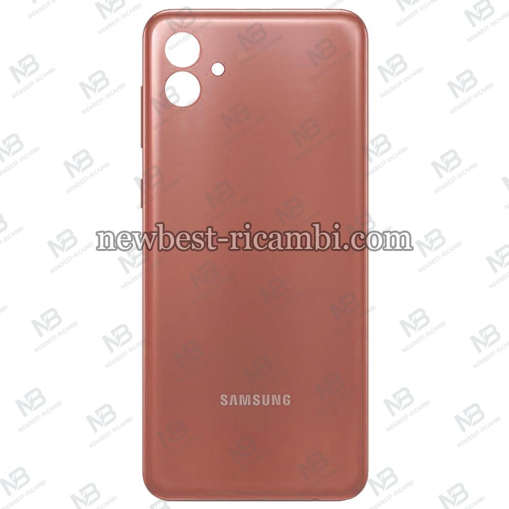 Samsung Galaxy A04 A045f Back Cover Copper Orange
