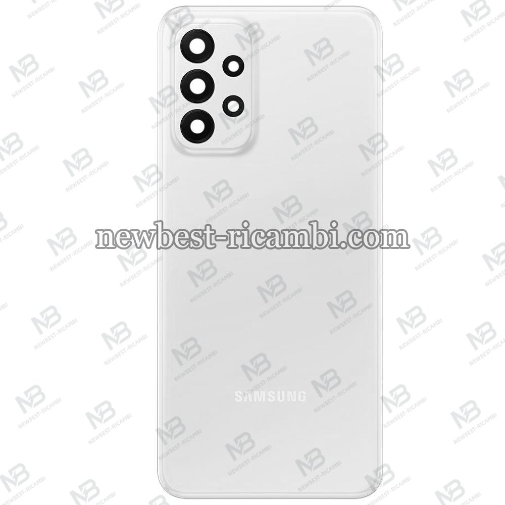 Samsung galaxy A23 4G / A235f Back Cover +Camera Glass White Original