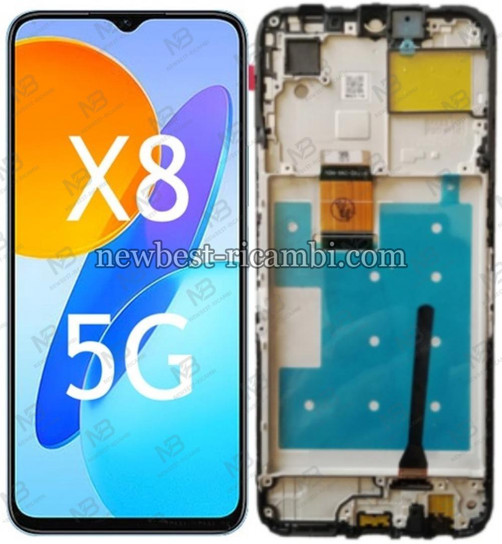 Huawei Honor X8 5G VNE-N41 Touch+Lcd+Frame Black Original