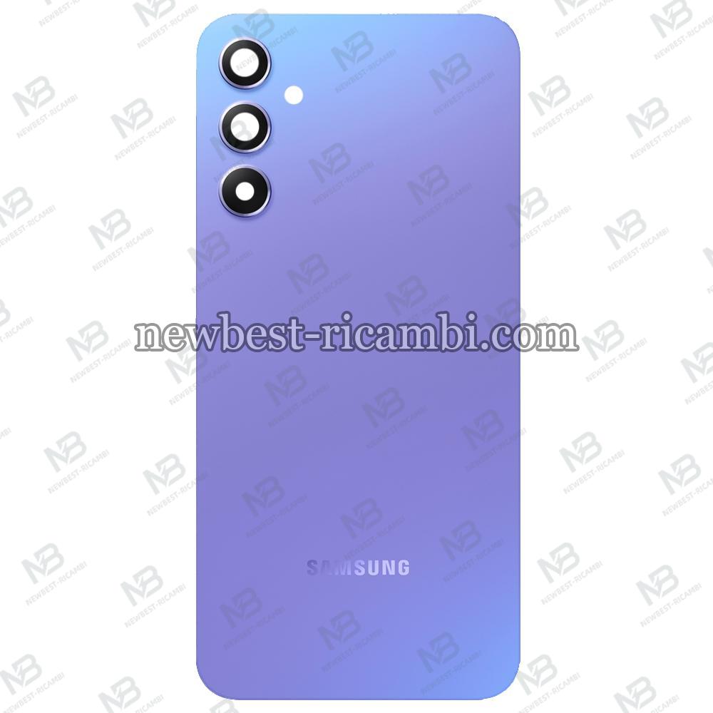 Samsung Galaxy A34 5G A346 Back Cover+Camera Glass Violet