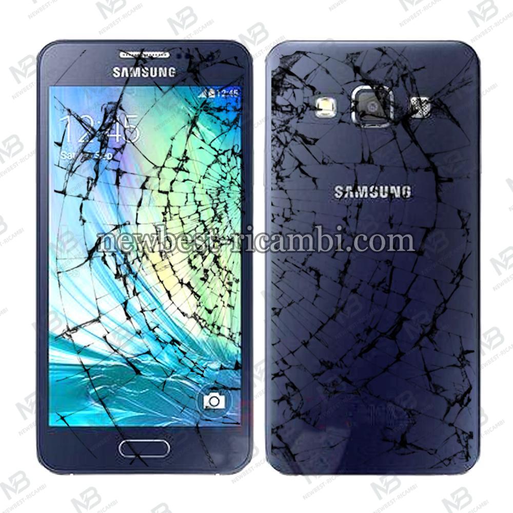 Samsung Galaxy A300 Smartphone 16Gb Used Glass And Back Cover Broken Google Account Active Display Ok Black Bulk