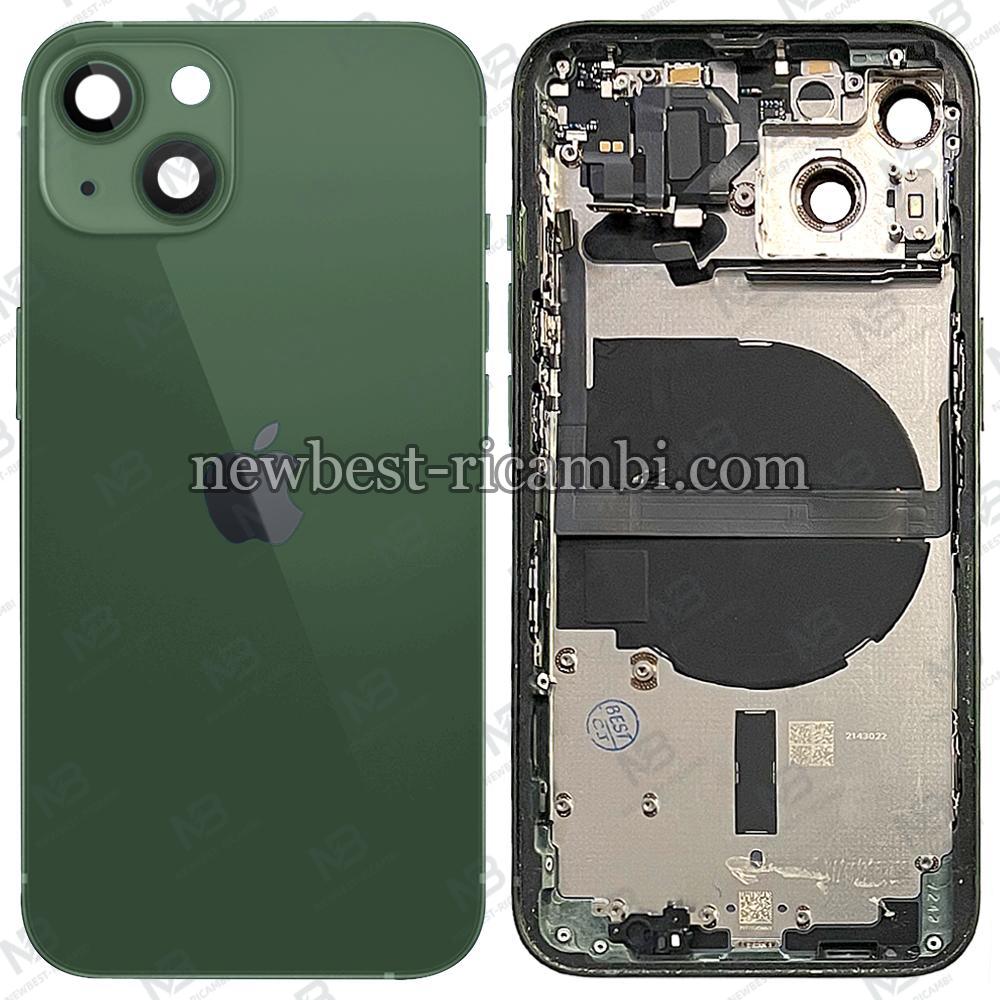 IPhone 13 Back Cover+Frame Green Disassembled Original