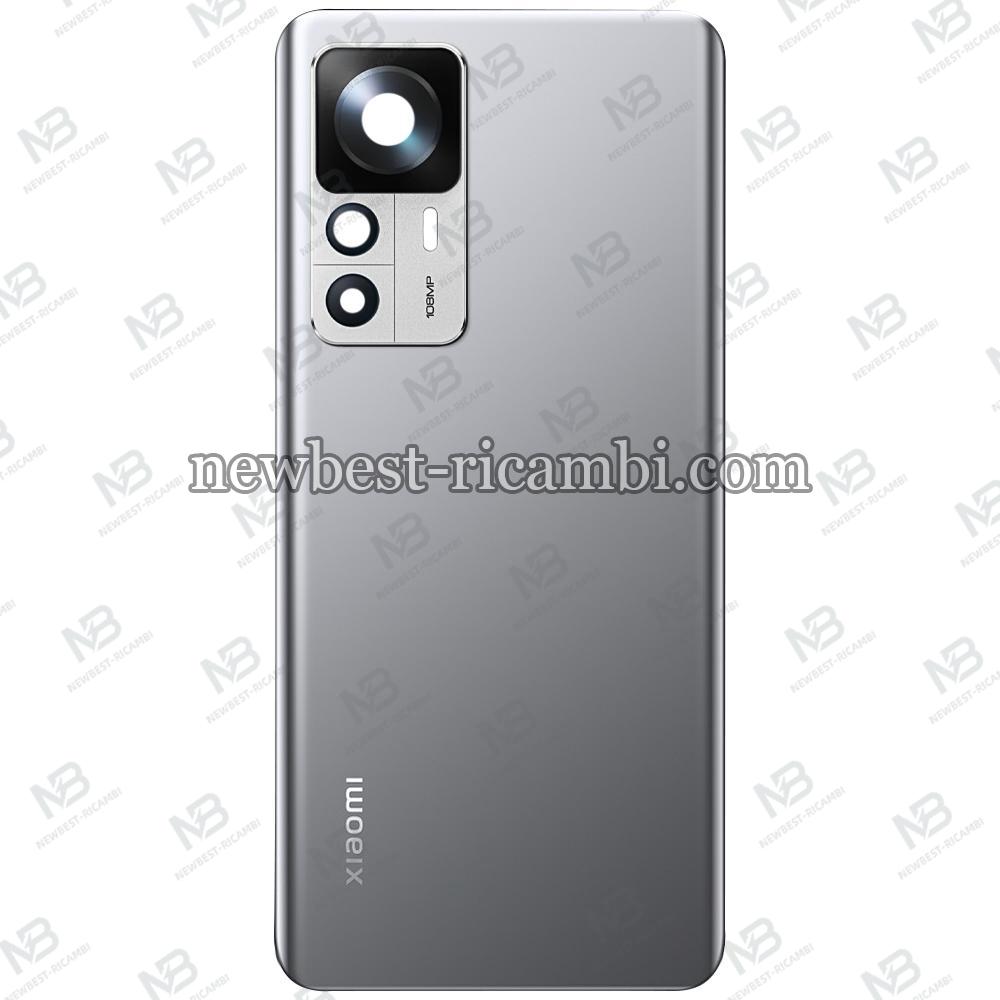 Xiaomi Mi 12T 5G Back Cover+Camera Glass Silver Original