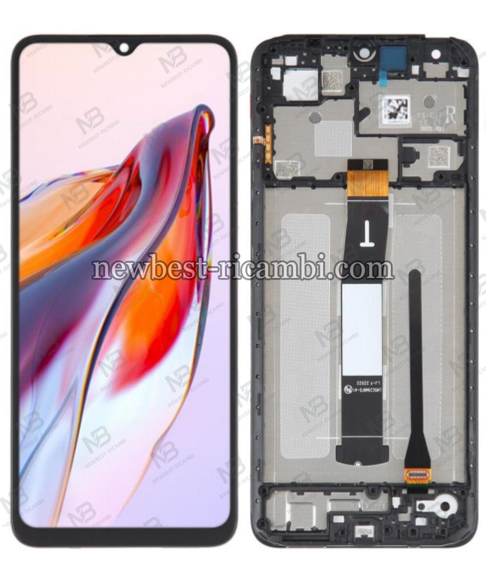 Xiaomi Redmi 12C (22126RN91Y)  Touch+Lcd+Frame Black Original