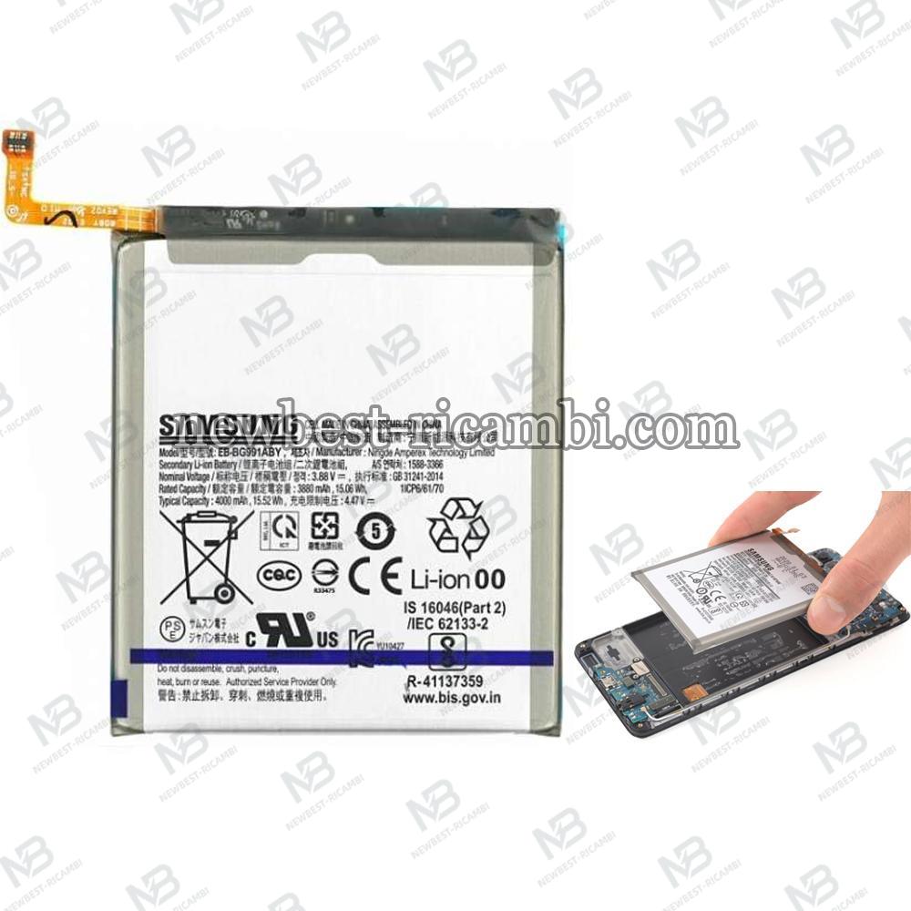 Samsung Galaxy s21 / G991 Battery EB-BG991ABY Original Disassemble From New Phone A