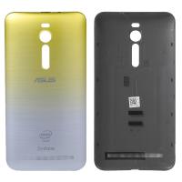 asus zenfone 2 ze550ml ze551ml z00ad back cover yellow silver