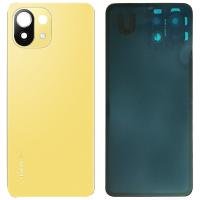 Xiaomi Mi 11 Lite 5G Back Cover+Camera Glass Yellow  AAA