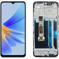 Oppo A17 (CPH2477) Touch + Lcd + Frame Black Original