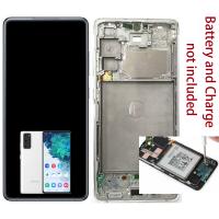 Samsung Galaxy G780 / G781 Touch+Lcd+Frame White Disassemble From New Phone A