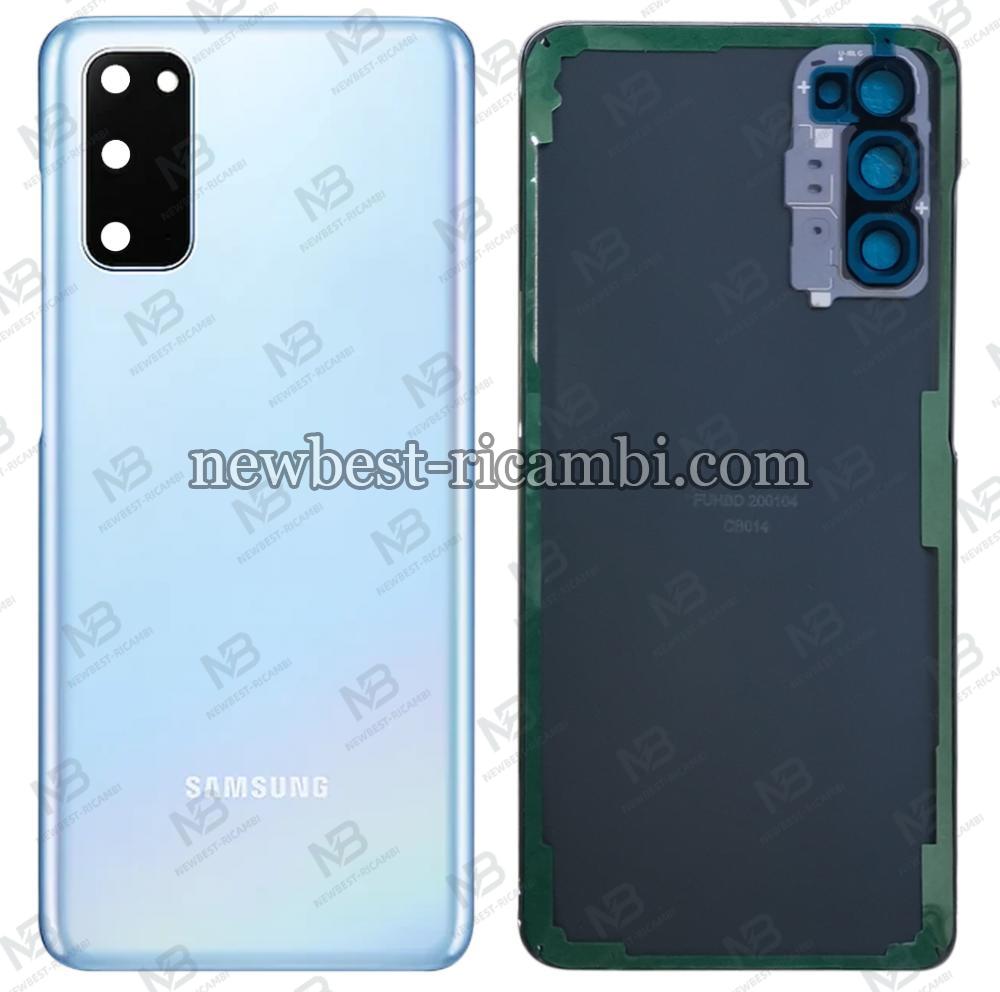 samsung galaxy s20 g980 g981 back cover blue original