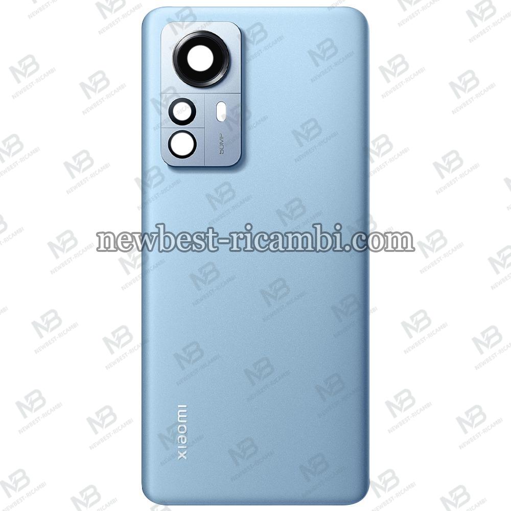 Xiaomi Mi 12 Back Cover +Camera Glass Blue Original Service Pack