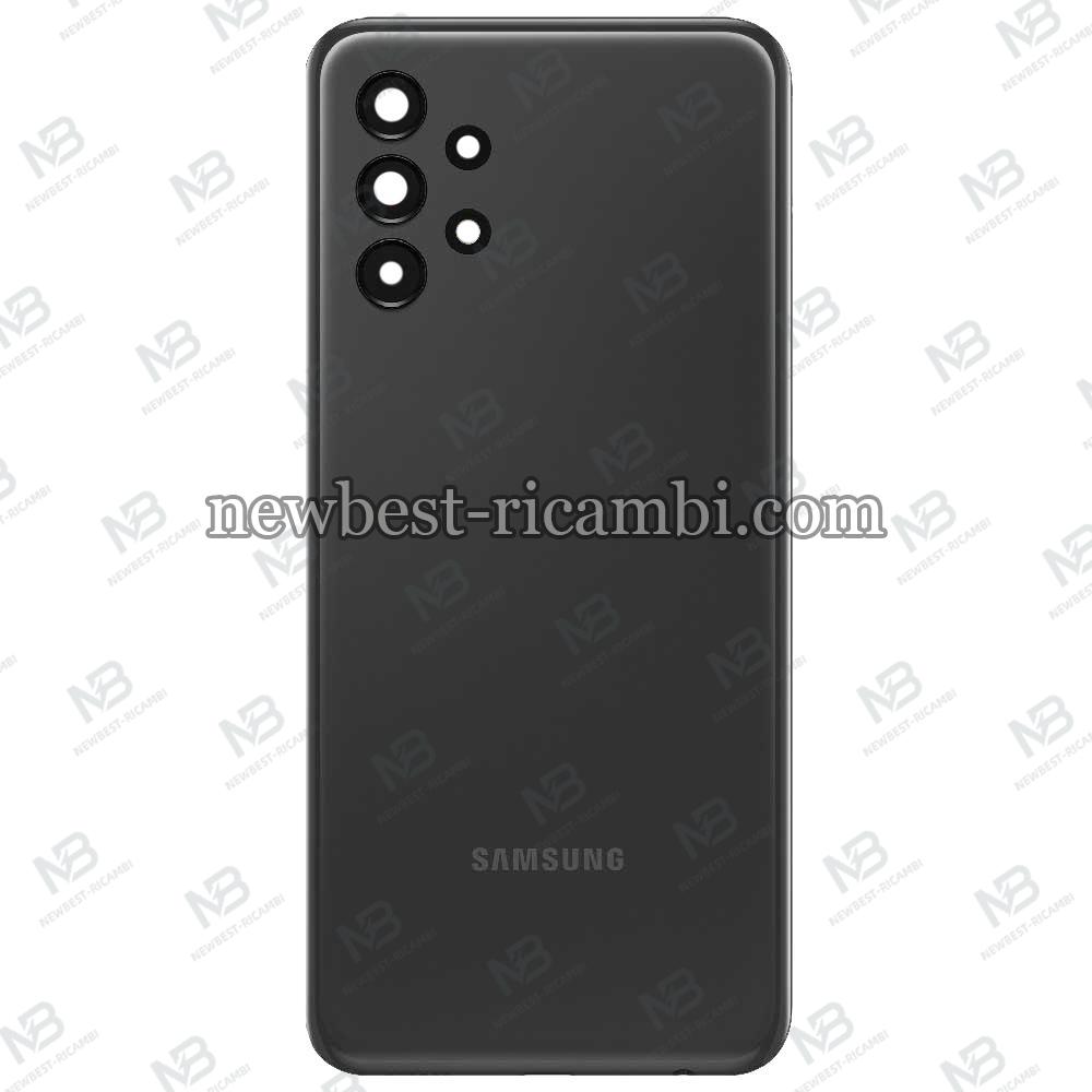 Samsung Galaxy A135/ A137 Back Cover+Camera Glass Black Original
